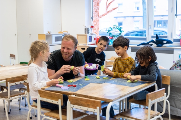 Kinderen maken de BSO bij Kindcentrum Fontein in Den Haag-Ypenburg