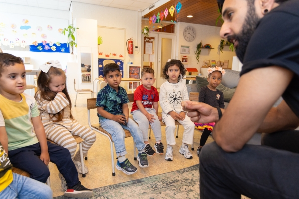 Spelenderwijs leren bij de peuteropvang van Kindcentrum Fontein in Den Haag-Ypenburg